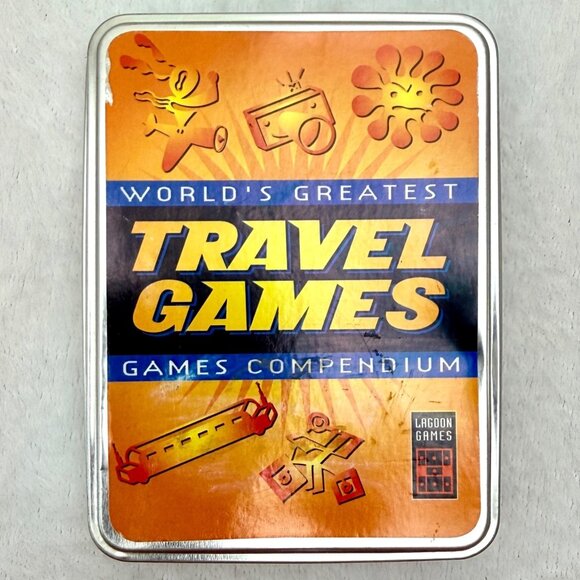 Worlds Greatest Travel Games Compendium Lagoon Games 2003 21 Travel Games - Picture 1 of 6